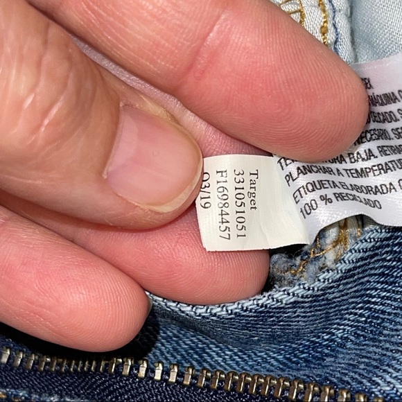 Wild Fable Raw Hem Jean Skirt Sz 4 - Picture 8 of 16